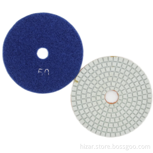 100 mm Diamond Wet Polishing Pad for Granite, Marble, and Stones